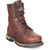Rocky Ironclad Mens Brown Leather 8in Steel Toe Waterproof Work Boots