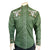 Rockmount Mens Steer Skull and Arrow Green 100% Cotton L/S Shirt