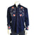 Rockmount Mens Art Deco Floral Navy 100% Cotton L/S Shirt