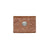 American West Womens Small Natural Tan Leather Trifold Wallet