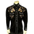 Rockmount Mens Vintage Horsehead Floral Black 100% Cotton L/S Shirt