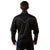 Rockmount Mens Signature Solid Black 100% Cotton L/S Shirt