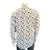 Rockmount Mens Horse Print Western White/Tan 100% Cotton L/S Shirt