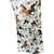 Rockmount Mens Horse Print Western White/Tan 100% Cotton L/S Shirt