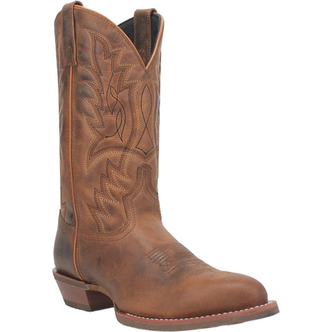 Laredo Mens Weller Rust Leather Western Work Boots 10.5 D