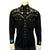 Rockmount Mens Agave Cactus Floral Black 100% Cotton L/S Shirt