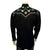 Rockmount Mens Agave Cactus Floral Black 100% Cotton L/S Shirt