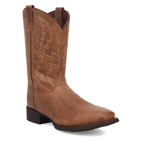Laredo Mens Bodie Sand Leather Cowboy Boots