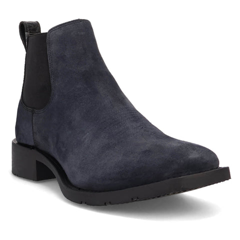 Laredo Mens Cambridge Blue Leather 5in Chelsea Boots