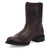 Laredo Mens League Obsidian Leather 9in Cowboy Boots