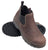 Avenger Mens Brown Leather Comp Toe Romeo PR Work Boots