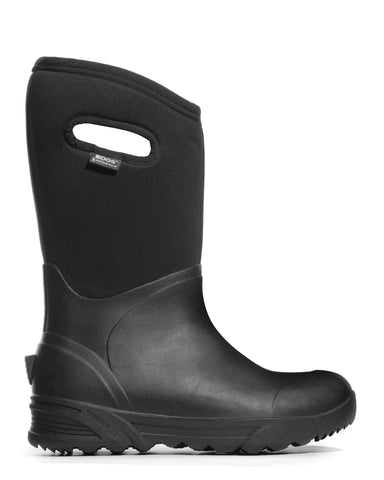 Bogs Mens Black Rubber/Nylon Bozeman Tall Insulated Winter Boots 10M
