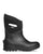 Bogs Mens Bozeman Mid Black Rubber Work Boots