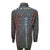 Rockmount Womens Flannel Jacquard Western Black/Red 100% Cotton L/S Shirt
