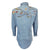 Rockmount Womens Embroidered Map Western Denim 100% Cotton L/S Dress