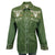 Rockmount Womens Vintage Steer Skull Green 100% Cotton L/S Shirt