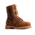 Silverado Mens 8in Lumberjack Shipyard Tan Leather Work Boots