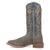 Laredo Mens Summit Grey Leather Western Work Boots