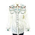 Rockmount Womens Agave Cactus Floral Ivory 100% Cotton L/S Shirt