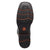 Dan Post Mens Stride Black Leather Work Cowboy Boots