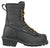 Hoss Boots Mens Cross Cut Logger Black Leather Work Boots