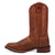 Dan Post Mens Tulane Tan/Dark Brown Leather Work Cowboy Boots