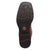 Dan Post Mens Tulane Tan/Dark Brown Leather Work Cowboy Boots