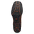 Laredo Mens Cullen Dark Brown/Tan Leather Cowboy Boots