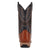 Laredo Mens Vapor Cognac/Black Leather 11in Cowboy Boots