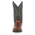 Laredo Mens Alloy Tan/Green Leather 11in Cowboy Boots