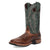 Laredo Mens Alloy Tan/Green Leather 11in Cowboy Boots