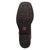 Laredo Mens Chet Dark Rust/Rust Leather Cowboy Boots