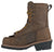 Hoss Boots Mens Cross Cut Logger Brown Leather Work Boots