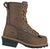 Hoss Boots Mens Cross Cut Logger Brown Leather Work Boots