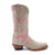 Ferrini Womens Belle V-Toe White Leather Cowboy Boots