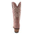 Ferrini Womens Belle V-Toe Dusty Pink Leather Cowboy Boots