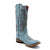 Ferrini Womens Ella S-Toe Aqua Leather Cowboy Boots 10 B