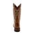 Ferrini Womens Mae Square Toe Brown Leather 12in Cowboy Boots