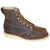 Thorogood Mens Wedges Brown Leather Non-Safety Boots 6in Moc Toe