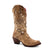Ferrini Womens Empress Snip Toe Latte Leather 13in Cowboy Boots