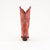 Ferrini Womens Red Leather Bella V-Toe Concho Cowboy Boots