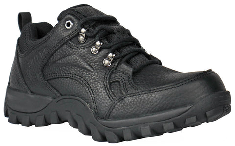 DieHard Mens Athletic Black Leather Work Shoes