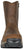 Hoss Boots Mens Recon 8in Side Zip CT Brown Leather Work Boots
