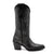 Ferrini Womens Siren V-Toe Black Leather Cowboy Boots