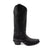 Ferrini Womens Scarlett V-Toe Black Leather Cowboy Boots