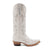 Ferrini Womens Scarlett V-Toe White Leather Cowboy Boots