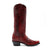 Ferrini Womens Scarlett V-Toe Red Leather Cowboy Boots