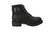 RideTecs Womens 7in Biker Black Military Boots