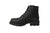 RideTecs Womens 7in Biker Black Military Boots