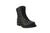 RideTecs Womens 8in Zipper Biker Black Military Boots